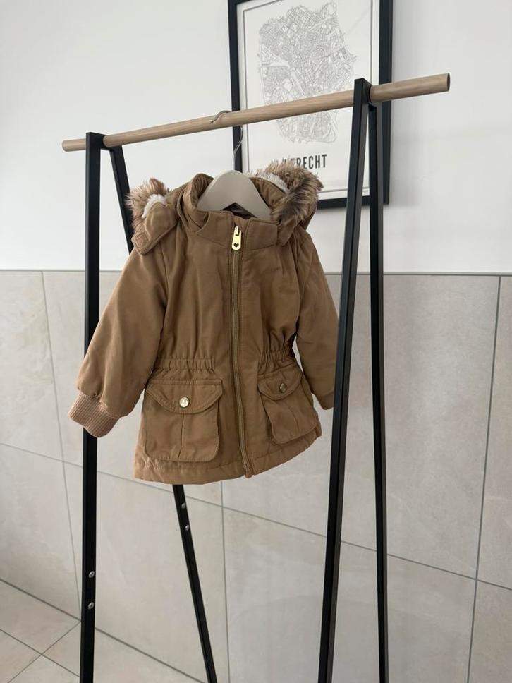 H&M winterjas | maat 68 | met zachte voering, Kinderen en Baby's, Babykleding | Maat 68, Zo goed als nieuw, Ophalen