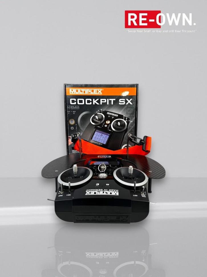 Multiplex 25161 COCKPIT SX 9 Set (topstaat + garantie)+doos, Hobby en Vrije tijd, Modelbouw | Radiografisch | Vliegtuigen, Zo goed als nieuw