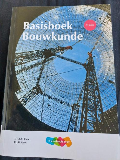 A.H.L.G. Bone - Basisboek Bouwkunde, Boeken, Techniek, Nieuw, Bouwkunde, Ophalen of Verzenden