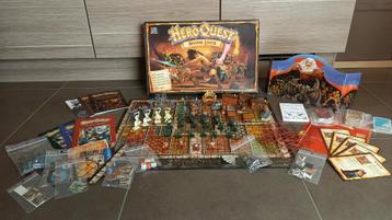 HeroQuest Nieuws Editie + Uitbreidingen! (Niet compleet) beschikbaar voor biedingen