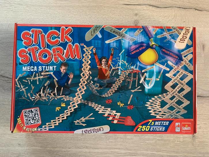 Stick Storm Bouwset - Creatief Speelplezier!, Kinderen en Baby's, Speelgoed | Bouwstenen, Zo goed als nieuw, Overige merken, Ophalen of Verzenden