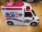 Barbie ambulance zo goed als nieuw!, Kinderen en Baby's, Ophalen of Verzenden, Zo goed als nieuw