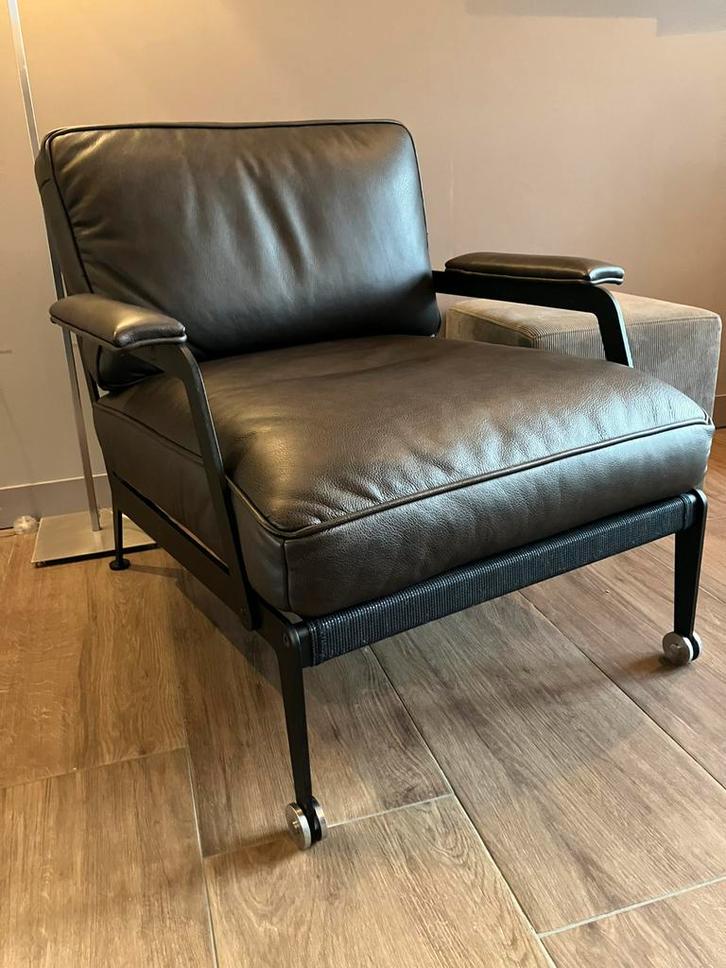 Fauteuil Lazio van Passe-Partout leer, Huis en Inrichting, Fauteuils, Nieuw, Leer, 75 tot 100 cm, 75 tot 100 cm, Ophalen