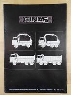 GINAF Brochure / Mapje ca 1977, Ophalen, Zo goed als nieuw, Overige merken, GINAF
