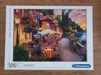 Clementoni puzzel – 500 stukjes – sfeervol terras, Ophalen of Verzenden, 500 t/m 1500 stukjes, Zo goed als nieuw, Legpuzzel