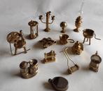 15 div koperen miniaturen, Ophalen, Zo goed als nieuw, Gebruiksvoorwerp
