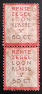 Nederlandse belasting rente zegel 60 ct, Postzegels en Munten, Ophalen of Verzenden, Postfris
