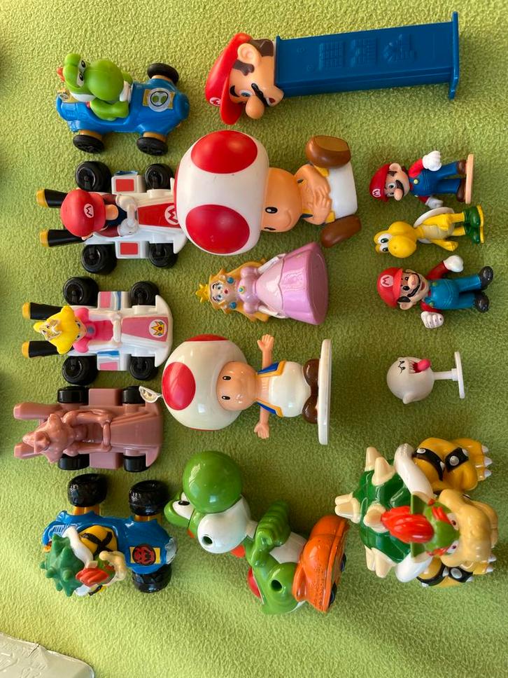 Super Mario Speelgoed Collectie, Kinderen en Baby's, Speelgoed | Actiefiguren, Ophalen of Verzenden