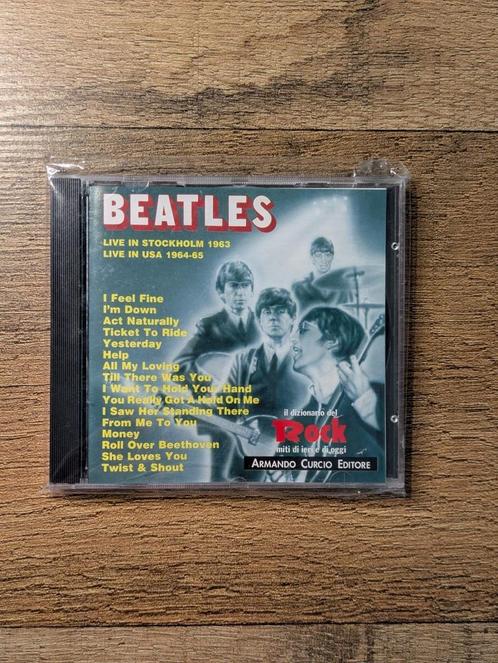 The Beatles - Live in Stockholm/USA (CD), Cd's en Dvd's, Cd's | Pop, Nieuw in verpakking, 1960 tot 1980, Ophalen of Verzenden