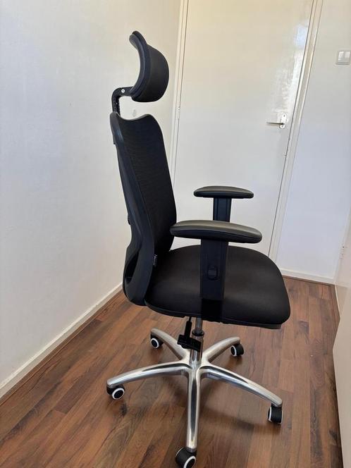 Ergonomische bureaustoel, Huis en Inrichting, Bureaustoelen, Zo goed als nieuw, Bureaustoel, Zwart, Ergonomisch, Gaming bureaustoel