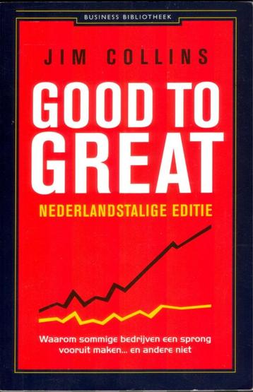 Jim Collins - Good to Great - nederlandstalige editie beschikbaar voor biedingen