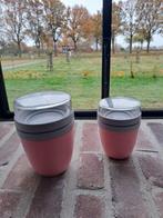 Gebruikte Mepal Lunchpotten - Set van 2, Ophalen of Verzenden, Gebruikt