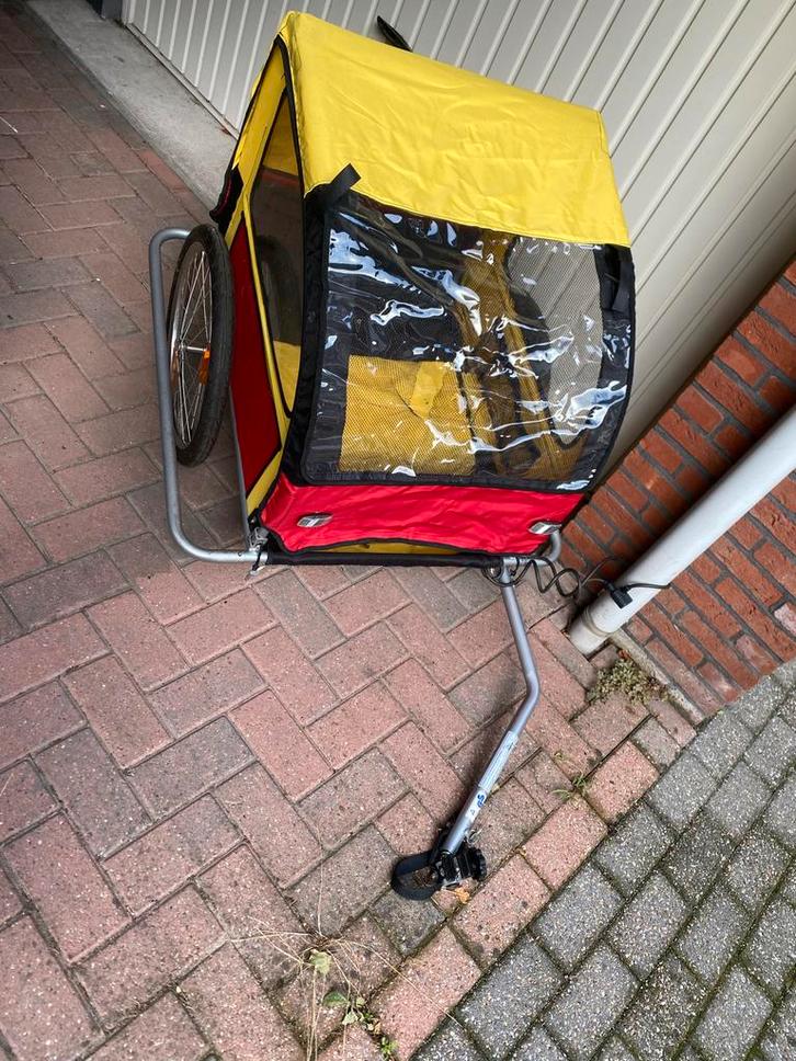 Fietskar Multi Purpose met Koppelstuk, Fietsen en Brommers, Fietsaccessoires | Aanhangers en Karren, Gebruikt, Bagagekar, 20 tot 40 kg