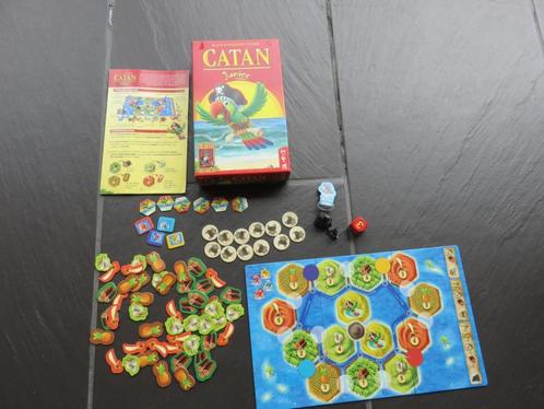 Catan junior compact, bordspel van 6-99jaar, 999games., Hobby en Vrije tijd, Gezelschapsspellen | Overige, Zo goed als nieuw, Ophalen of Verzenden