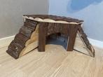 Beeztees knaagdierhuisje hoek Forest naturel 48 x 48 x 21 cm, Dieren en Toebehoren, Kooi, Minder dan 75 cm, Zo goed als nieuw