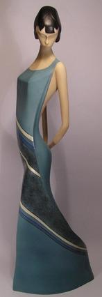 Een Exclusief Mode Art Deco Beeld Serendipity blue (nieuw), Verzenden, Nieuw, Mens
