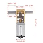 Micro Transmissiemotor, Hobby en Vrije tijd, Modelbouw | Boten en Schepen, Ophalen of Verzenden, Nieuw, 1:32 tot 1:50