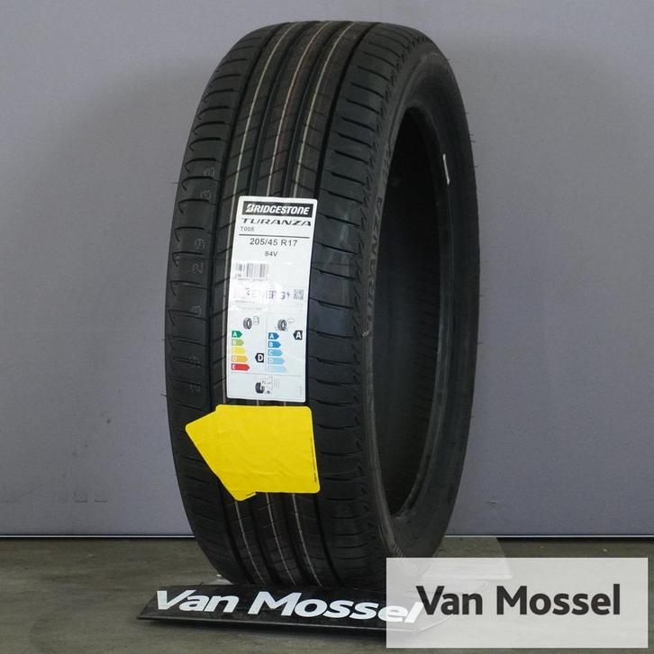 Bridgestone Turanza T005 Zomerband 205/45/R17, Auto-onderdelen, Banden en Velgen, Band(en), Zomerbanden, 17 inch, 205 mm, Personenwagen