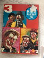 3 King Puzzels - Clown Thema, Ophalen of Verzenden, Meer dan 50 stukjes, Gebruikt, 6 jaar of ouder