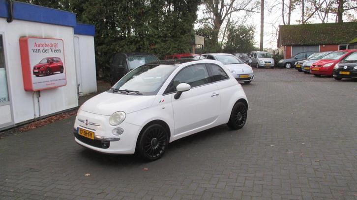 Fiat 500 1.4-16V Lounge, Auto's, Fiat, Bedrijf, Te koop, ABS, Airbags, Airconditioning, Centrale vergrendeling, Elektrische buitenspiegels
