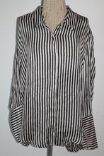 Est'Seven Tuniek Blouse Streep - Maat L (40), Bruin, Unknown, Maat 42/44 (L), Unknown