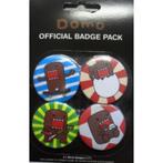 Domo buttons bij Stichting Superwens!, Verzamelen, Ophalen of Verzenden, Nieuw, Figuurtje, Button