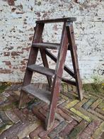 Brocante/ industriële franse trap / allegonda, Ophalen of Verzenden, Minder dan 2 meter