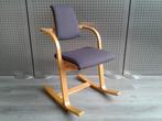 1x Stokke (Variér) Actulum (Grijs), Heel Mooi!, Huis en Inrichting, Stoelen, Grijs, Ophalen of Verzenden, Metaal, Zo goed als nieuw