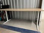 Verstelbaar bureau 200x100 - Nieuwstaat!, Huis en Inrichting, Bureaus, Ophalen, In hoogte verstelbaar, Zo goed als nieuw, Stabureau