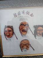 Koreaanse hanhoe exorcisme maskers, cultureel erfgoed Korea, Huis en Inrichting, Woonaccessoires | Schilderijen, Tekeningen en Foto's