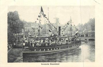(381-039-005) Versierde Stoomboot beschikbaar voor biedingen