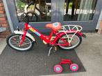 Kinderfiets Loekie 16 inch, Ophalen, Zijwieltjes, Loekie, 16 tot 20 inch