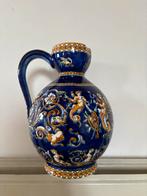 Vintage blauwe kan van Gien, Ophalen