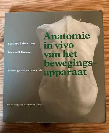 B.J. Gerritsen - Anatomie in vivo van het bewegingsapparaat beschikbaar voor biedingen