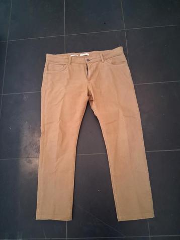 Celio Broek Camel Maat 48 beschikbaar voor biedingen