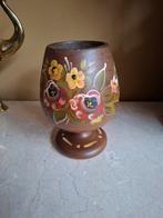 Vintage handgeschilderd houten gobelet, Ophalen of Verzenden