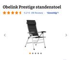 4 Obelink Corsa Black standenstoelen, Caravans en Kamperen, Kampeermeubelen, Ophalen, Nieuw, Campingstoel