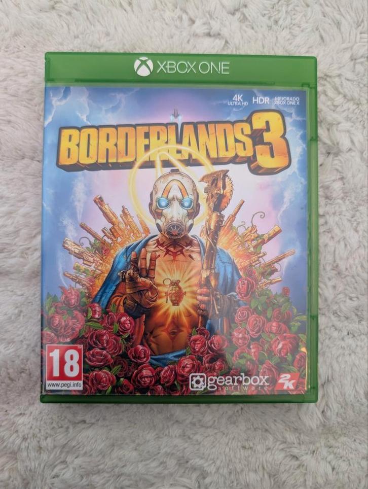 Borderlands 3 - Xbox One, Spelcomputers en Games, Spelcomputers | Xbox One, Zo goed als nieuw, Xbox One, 500 GB, Met 1 controller