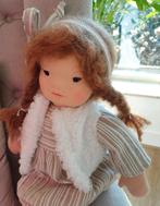 NIEUW handgemaakte tricot pop, waldorf schapenwol, Ophalen of Verzenden, Nieuw, Pop