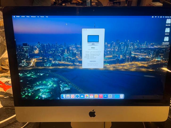 22 inch IMac 2017, Computers en Software, Apple Desktops, Gebruikt, iMac, HDD en SSD, 2 tot 3 Ghz, 16 GB, Ophalen of Verzenden