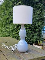 Ikea Ljusas Salbo glas grijze tafellamp, Huis en Inrichting, Lampen | Lampenkappen, Grijs, Ophalen of Verzenden, Zo goed als nieuw
