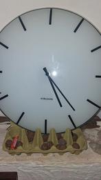 Karlsson Klok - Stijlvolle Wandklok, Huis en Inrichting, Ophalen of Verzenden, Gebruikt, Analoog, Wandklok