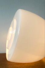 Jaren 40/50 plafonnière van glas, Huis en Inrichting, Lampen | Plafondlampen, Glas, Ophalen of Verzenden, Zo goed als nieuw