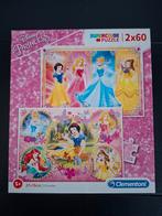 Clementoni puzzel prinsessen, Ophalen of Verzenden, Meer dan 50 stukjes, Zo goed als nieuw, 4 tot 6 jaar