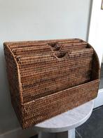 Rattan Rotan lectuurbak Birmariet Myanmar z.g.a.n., Ophalen of Verzenden, Zo goed als nieuw, Rechthoekig, Riet