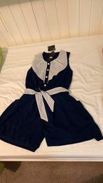Nieuw donkerblauwe jumpsuit mt s, Kleding | Dames, Jumpsuits, Ophalen of Verzenden, Nieuw, Maat 36 (S), Blauw