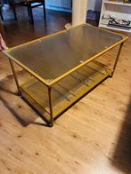 Glazen salontafel, Ophalen, Gebruikt, 50 tot 100 cm, 50 tot 100 cm