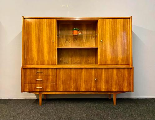 vintage highboard jaren 60/70 retro design dressoir  kast, Huis en Inrichting, Kasten | Buffetkasten, Gebruikt, 150 tot 200 cm
