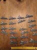 22x Vintage loodfiguurtjes – Indianen / Far West collectie –, Ophalen of Verzenden