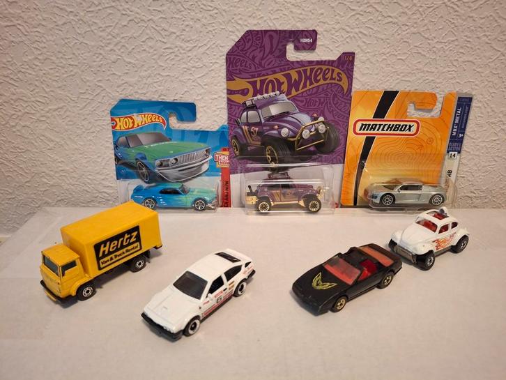 Speelgoedauto's - Hot Wheels, Matchbox, et, Hobby en Vrije tijd, Modelauto's | 1:18, Gebruikt, Auto, Hot Wheels, Ophalen of Verzenden